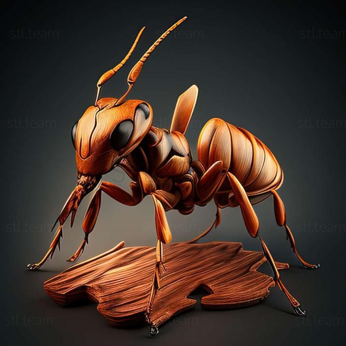 3D модель Camponotus obscuripes (STL)